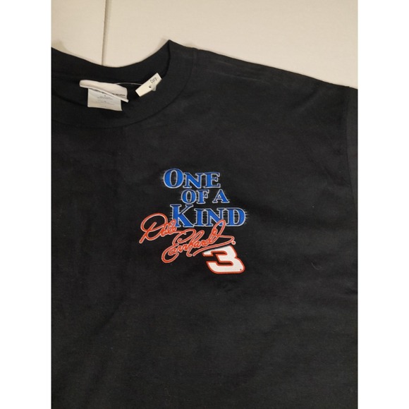 VTG  Dale Earnhardt T Shirt Men Sz L Black Nascar One Of A Kind Single Stitch - Picture 4 of 11
